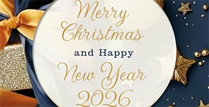 Merry Christmas & Happy New Year 2026